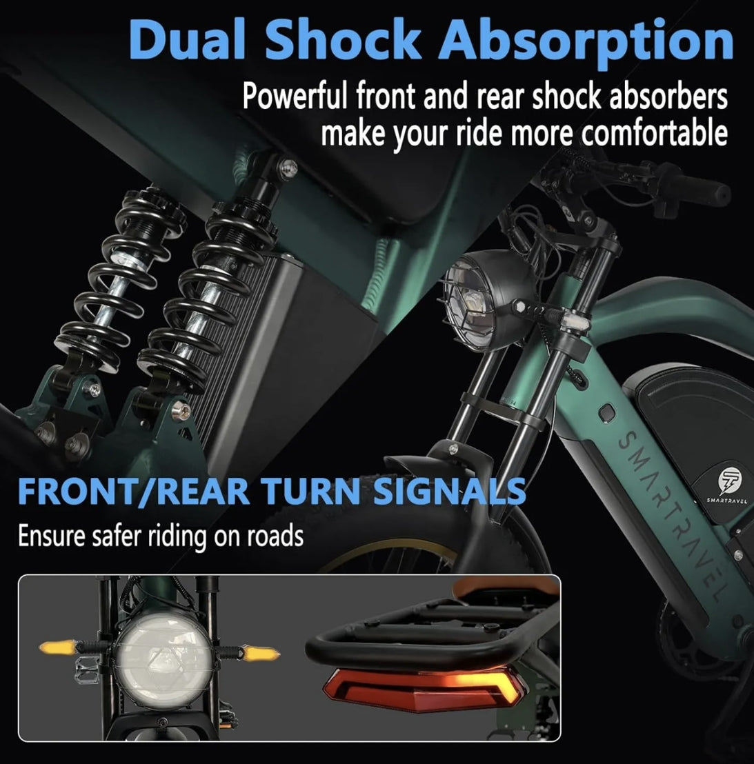 GPS E-Bike - 1200W · 48V 27Ah